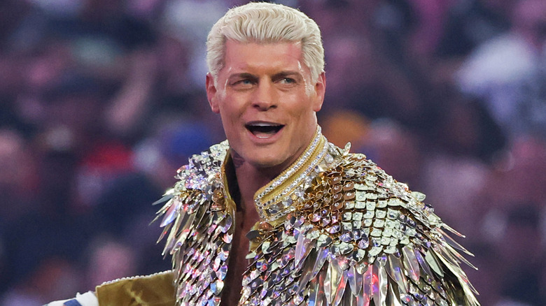 Cody Rhodes smiling