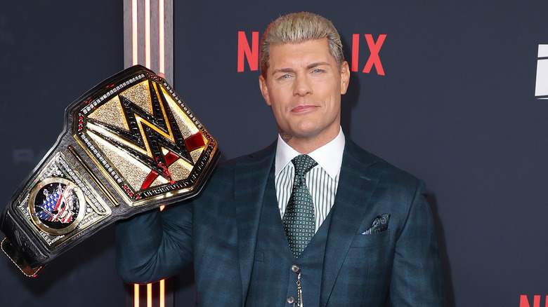 Cody Rhodes posing