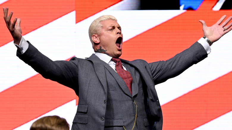 Cody Rhodes speaks onstage during Fanatics Fest NYC 2025