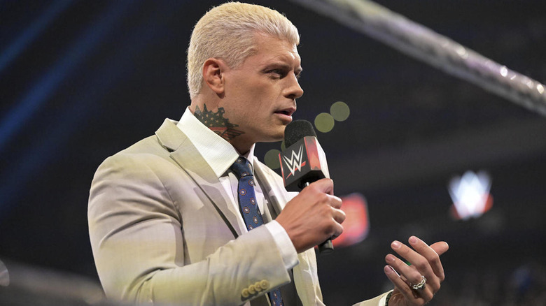 Cody Rhodes speaking