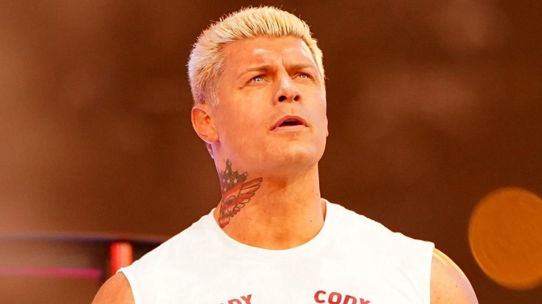 What went wrong with Cody Rhodes neck tattoo  WWF Old School