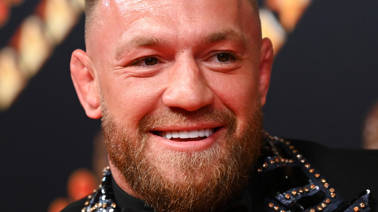 Conor McGregor smiling 