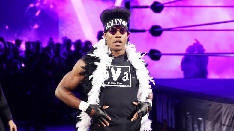 The Velveteen Dream makes his entrance