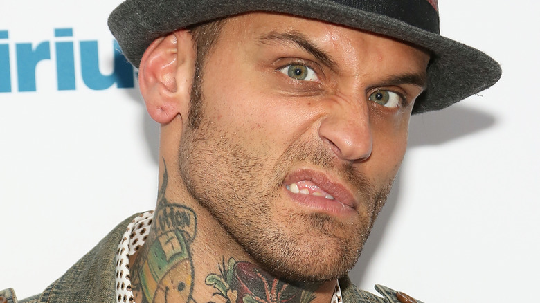 Corey Graves scowling