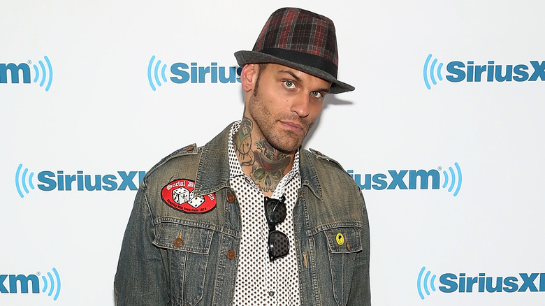 Corey Graves posing