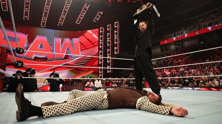 Shinsuke Nakamura Stands Tall On WWE Raw