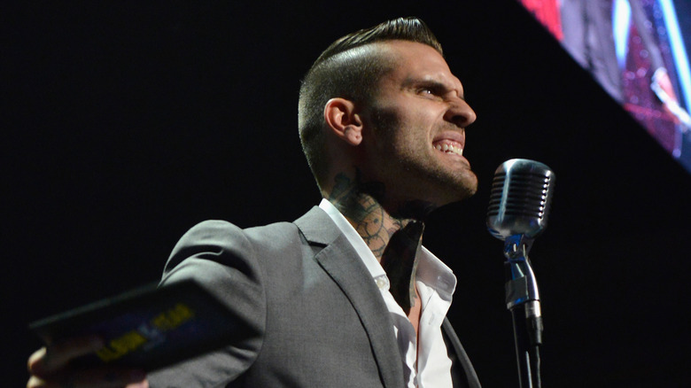 Corey Graves speaking