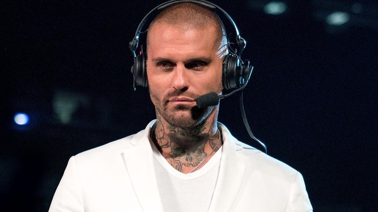 Corey Graves on commentary