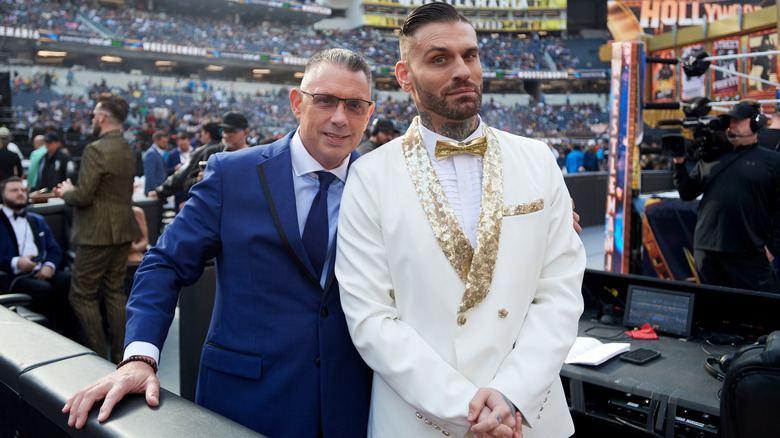 Michael Cole and Corey Graves