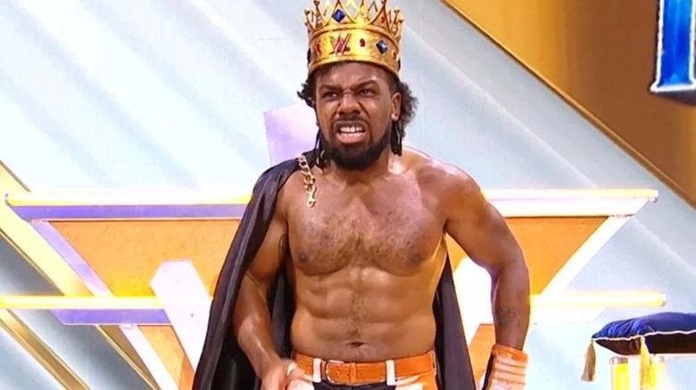 Xavier Woods as King Woods