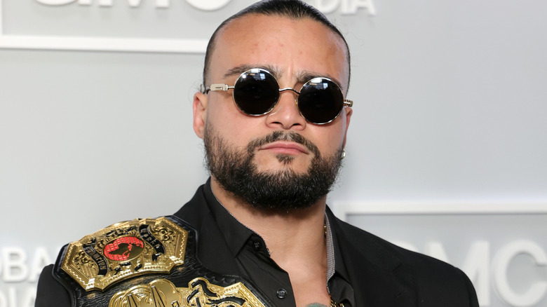 Cruz Montana wearing sunglasses