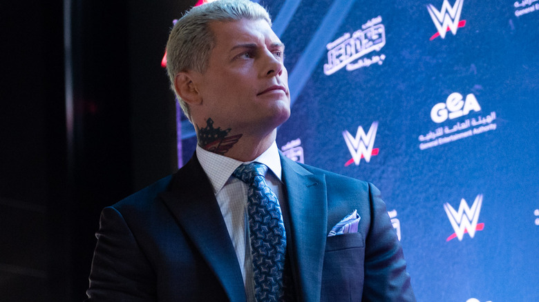 Cody Rhodes in a suit