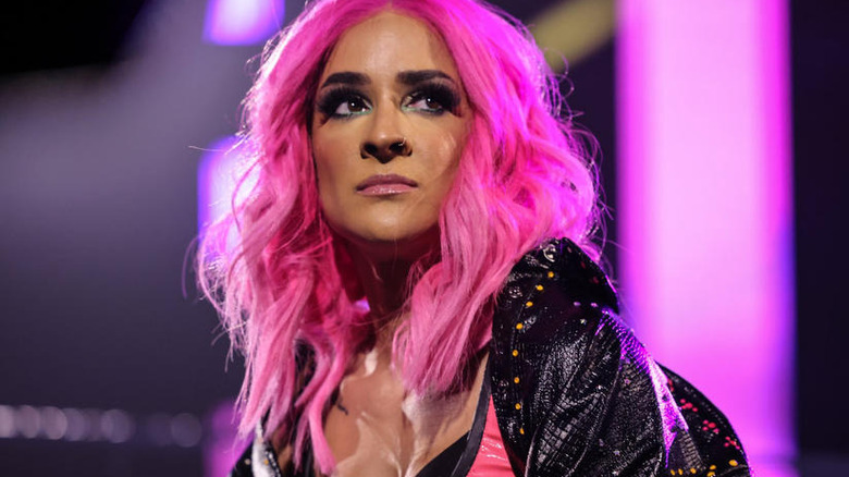 Dakota Kai with pink hair