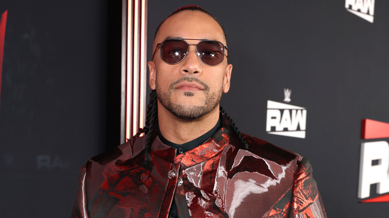 Damian Priest attends Netflix's Debut of WWE Monday Night Raw at Intuit Dome on January 06, 2025 in Inglewood, California.