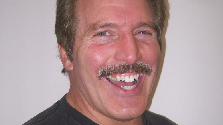 Dan Severn smiles