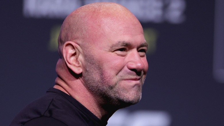Dana White is entertained