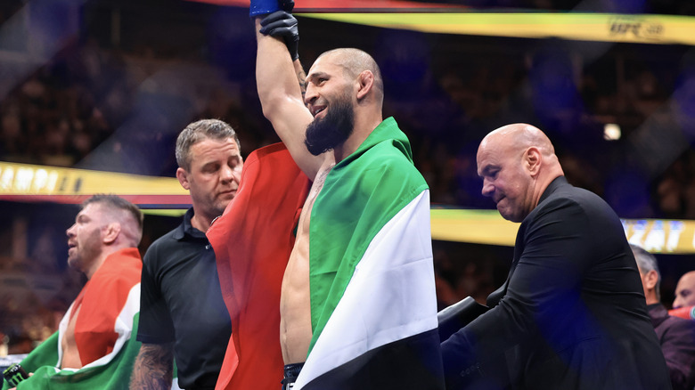 Dana White crowns Khamzat Chimaev UFC Middleweight Champion