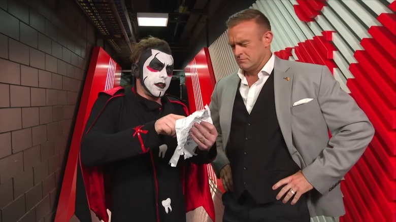 Danhausen with Nick Aldis