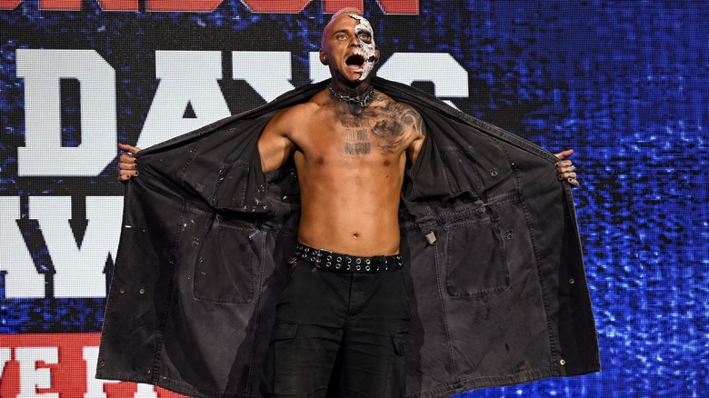 Darby Allin makes his entrance
