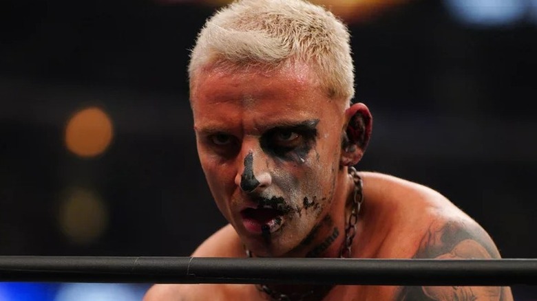 Darby Allin during a match for AEW