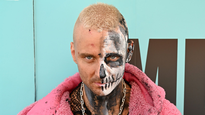 Darby Allin putting miles on that pink jacket of his