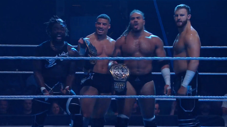 DarkState win the NXT Tag Team Championship