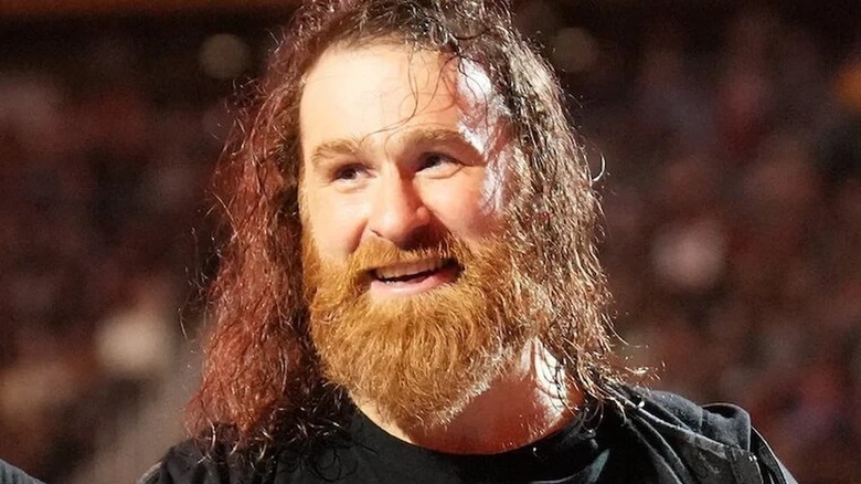 Sami Zayn smiling