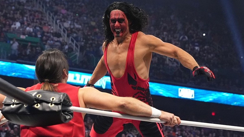 Steven Borden Jr. at AEW Revolution 2024