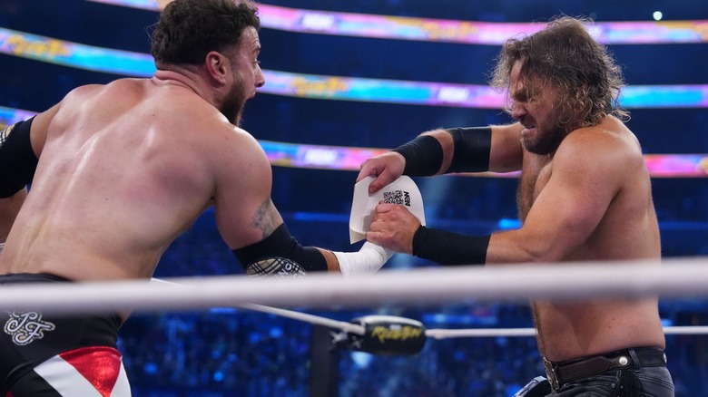 MJF and Hangman Page at AEW Revolution 2026