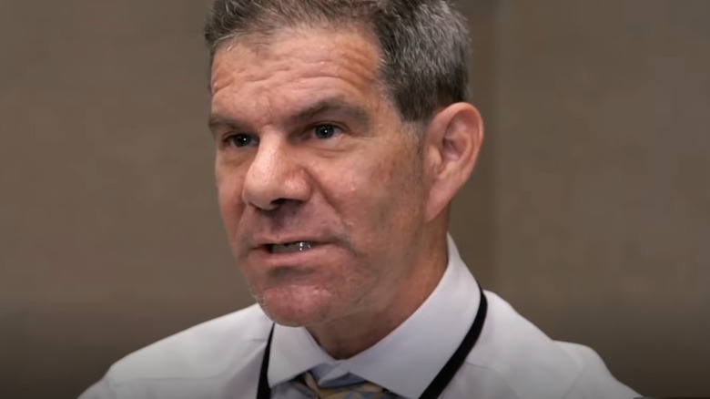 Dave Meltzer giving an interview