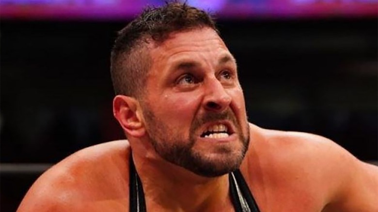 Colt Cabana grimacing