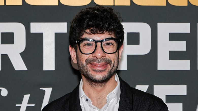 Tony Khan at a Sports Illustrated event