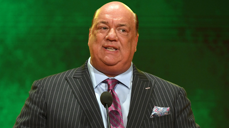Paul Heyman, about to air some grievances