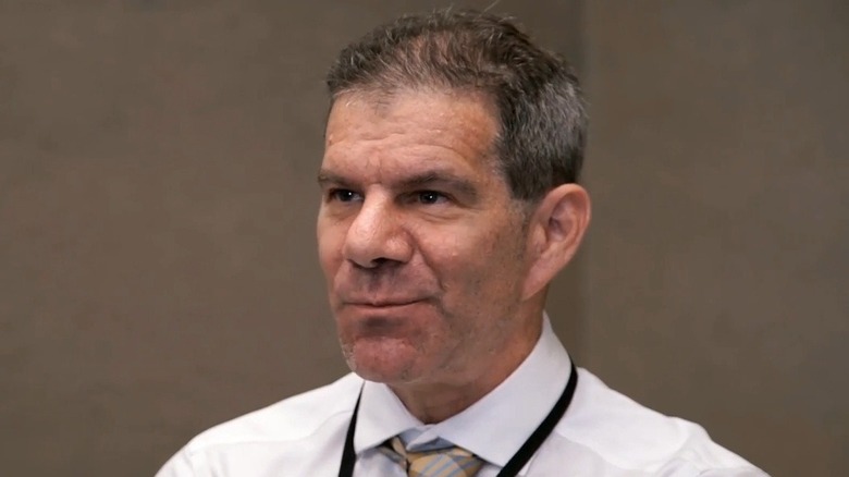 Dave Meltzer giving an interview