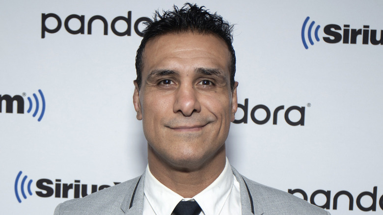 Alberto Del Rio posing for a photo