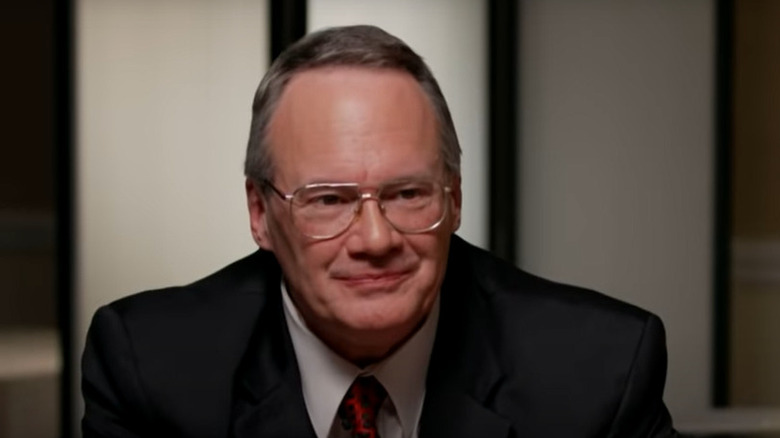Jim Cornette purses lips