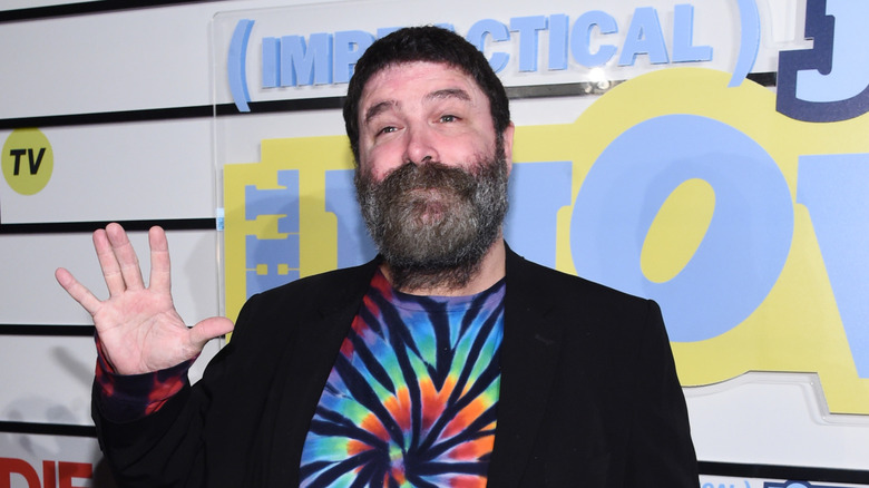 Mick Foley attends the screening of 