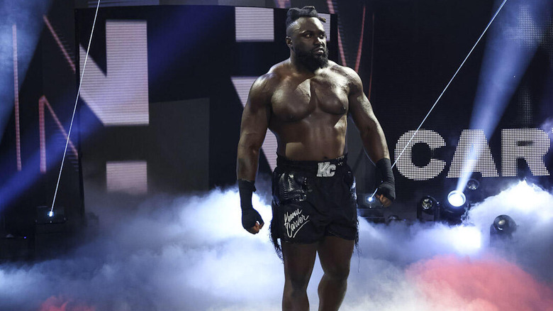 Keanu Carver entrance