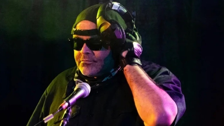 Konnan DJ'ing in AEW
