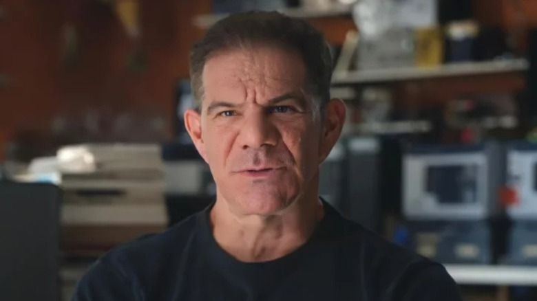 Dave Meltzer in his office