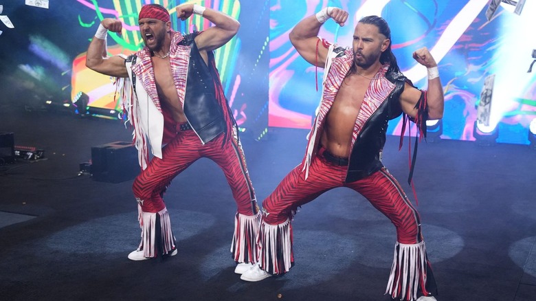 The Young Bucks on AEW Dynamite