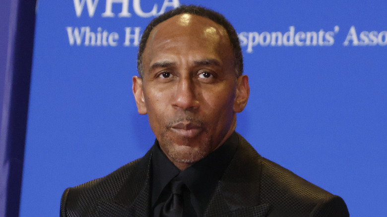 Stephen A. Smith on the red carpet