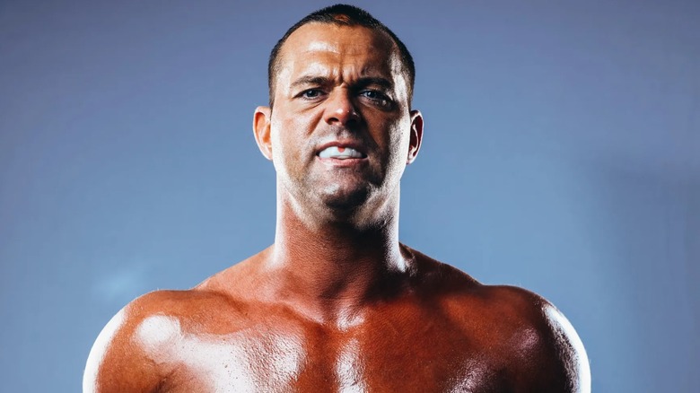 Davey Boy Smith Jr. Poses For A MLW Photoshoot
