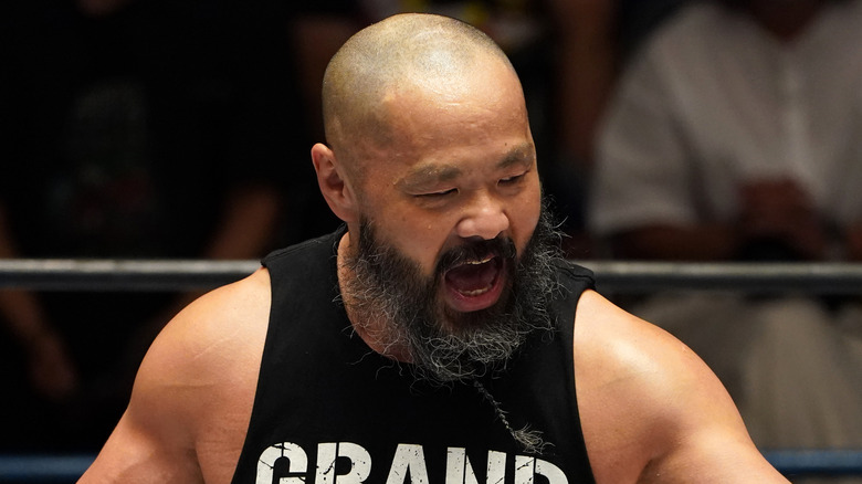 Gedo with his mouth open 
