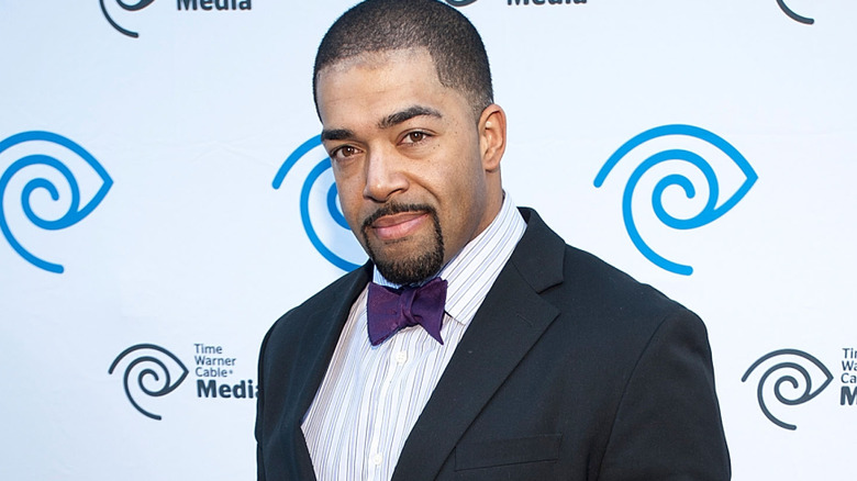 David Otunga wearing a bowtie
