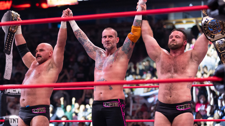 CM Punk and FTR, AEW