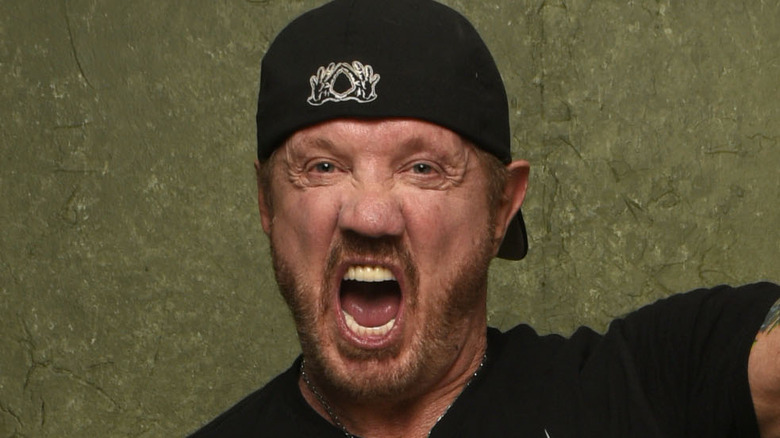 DDP with his mouth open