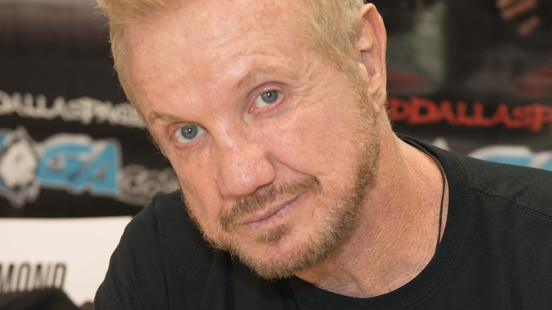 Diamond Dallas Page looking into the camera