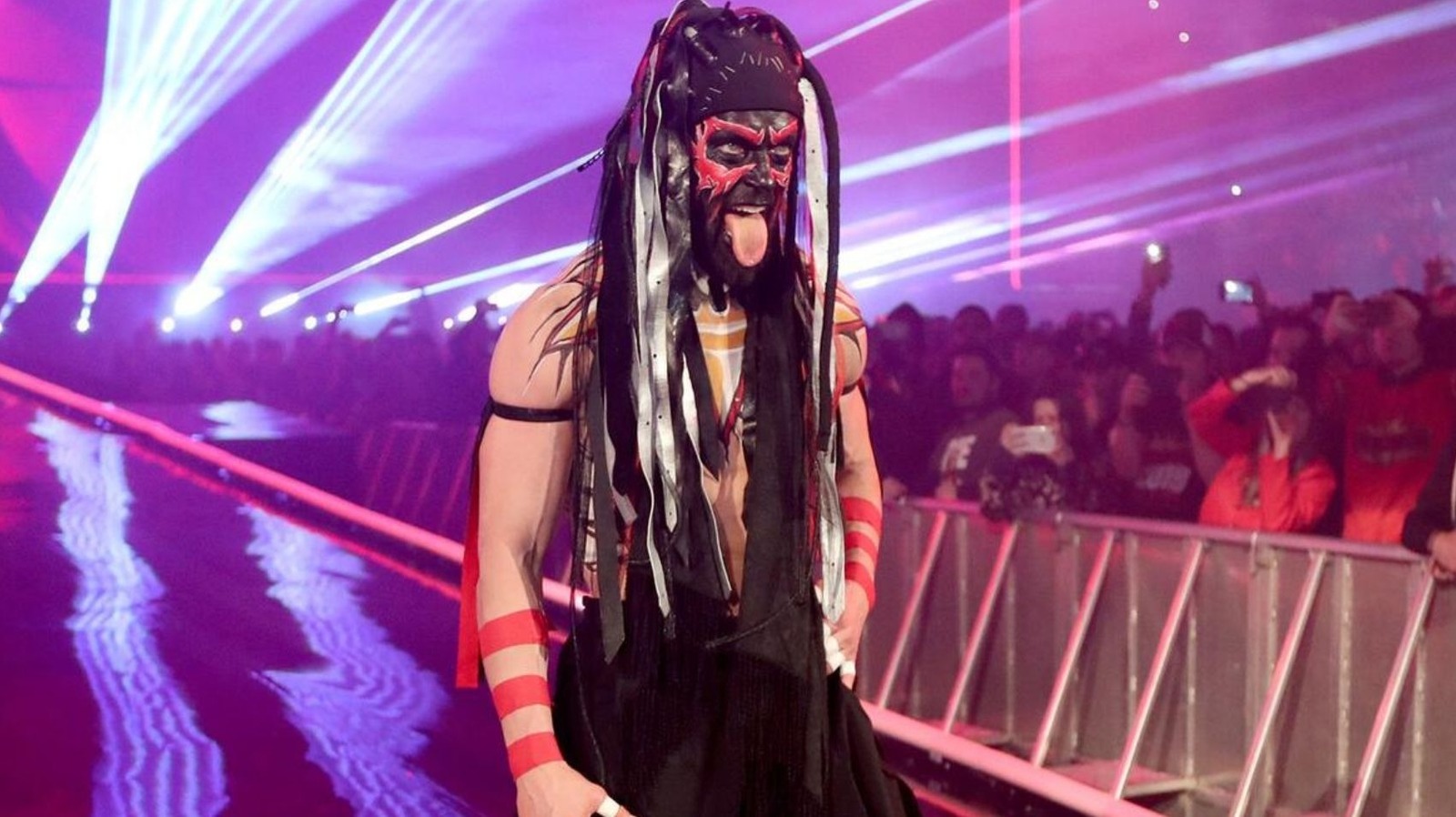 Demon Paint Blinded Finn Balor After WWE Super Showdown Match
