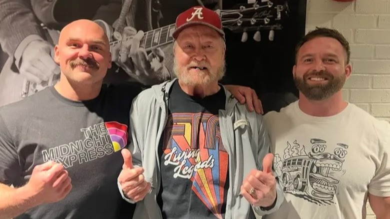 FTR pose with the legendary Dennis Condrey of Midnight Express